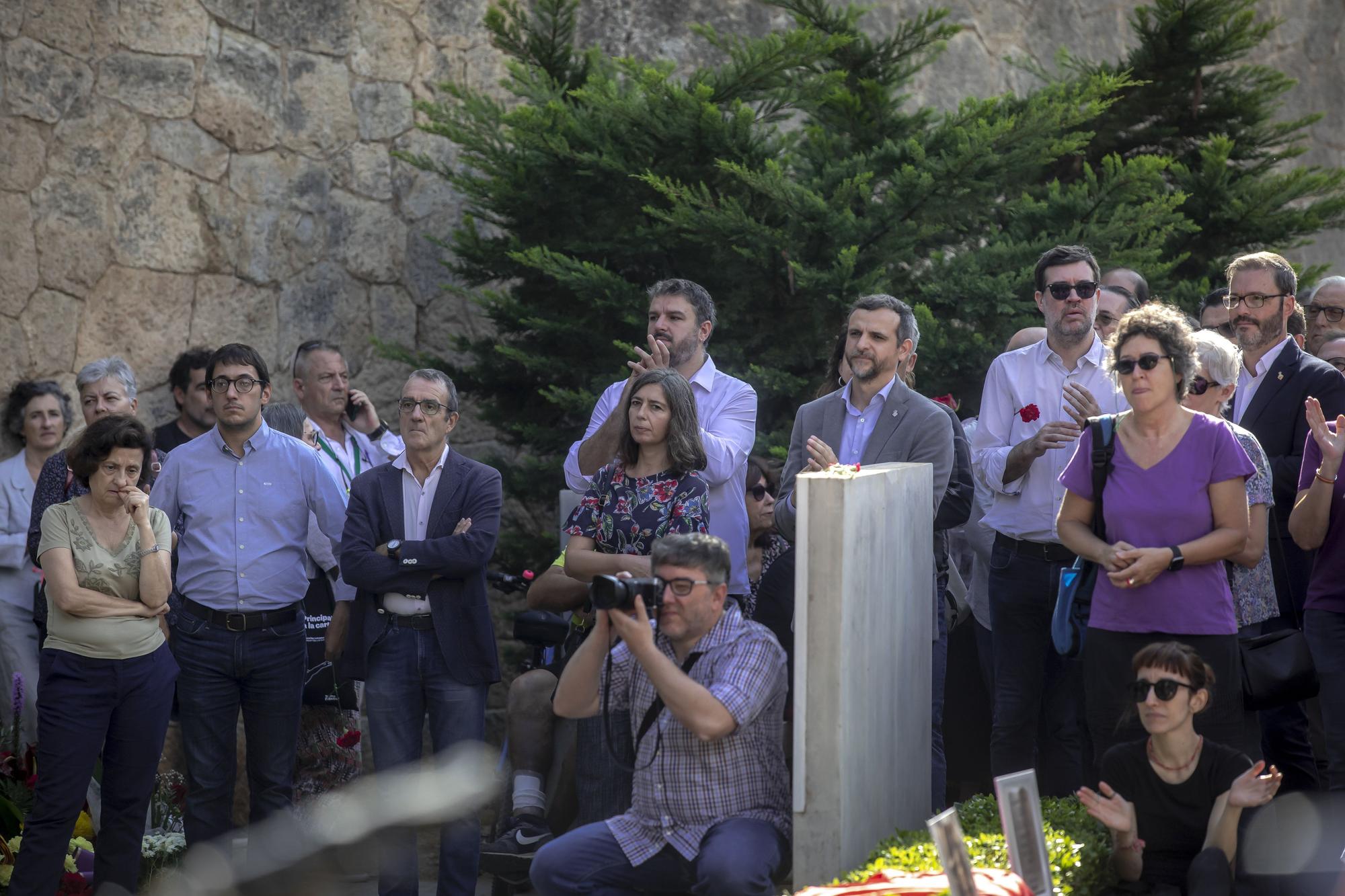 Homenaje a Aurora Picornell y las 'Roges del Molinar' en el cementerio de Palma