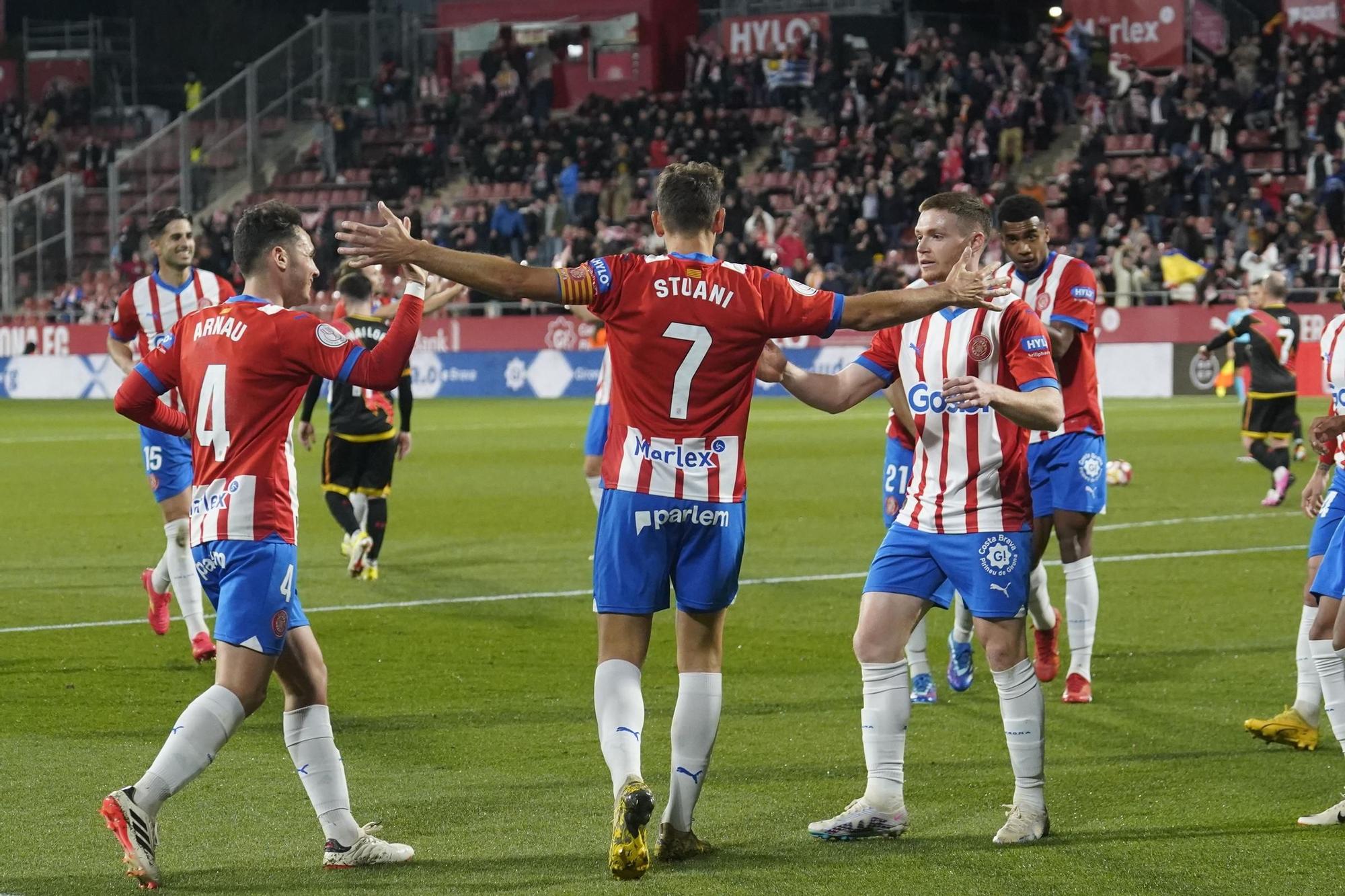 Les imatges del Girona - Rayo Vallecano