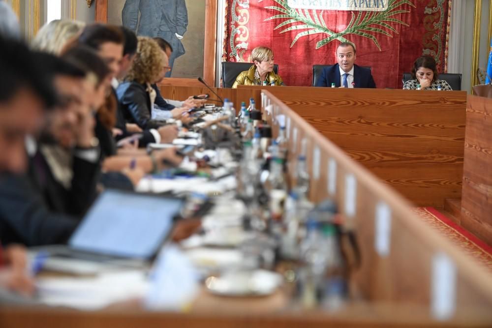 Pleno del Ayuntamiento de Las Palmas de Gran Canaria, el último de 2018