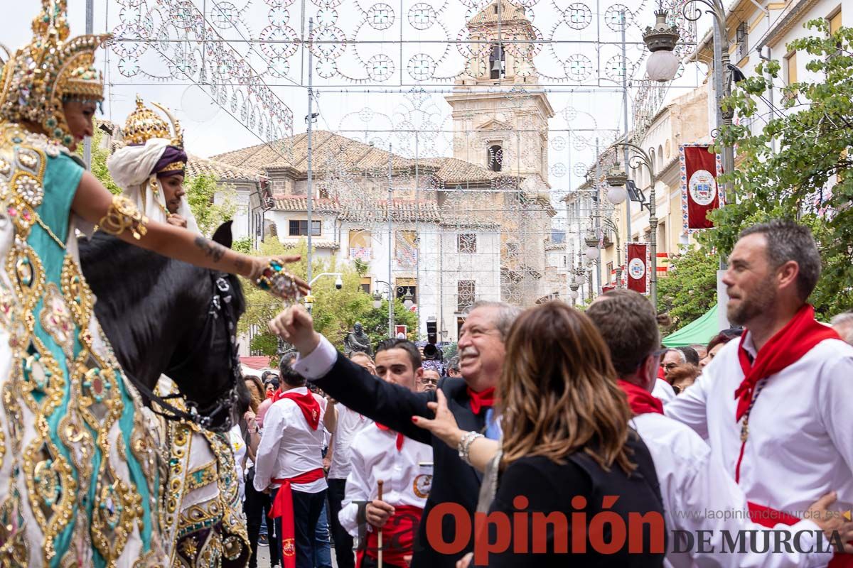 Moros y Cristianos en la mañana del día dos en Caravaca