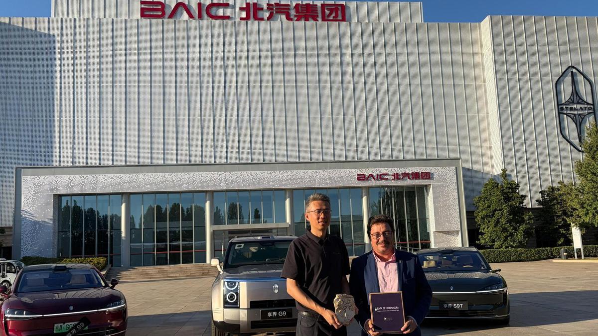 Extremadura busca inversión en China: de la superfábrica de vehículos eléctricos de BAIC a uno de los mayores grupos mundiales de inversión y construcción