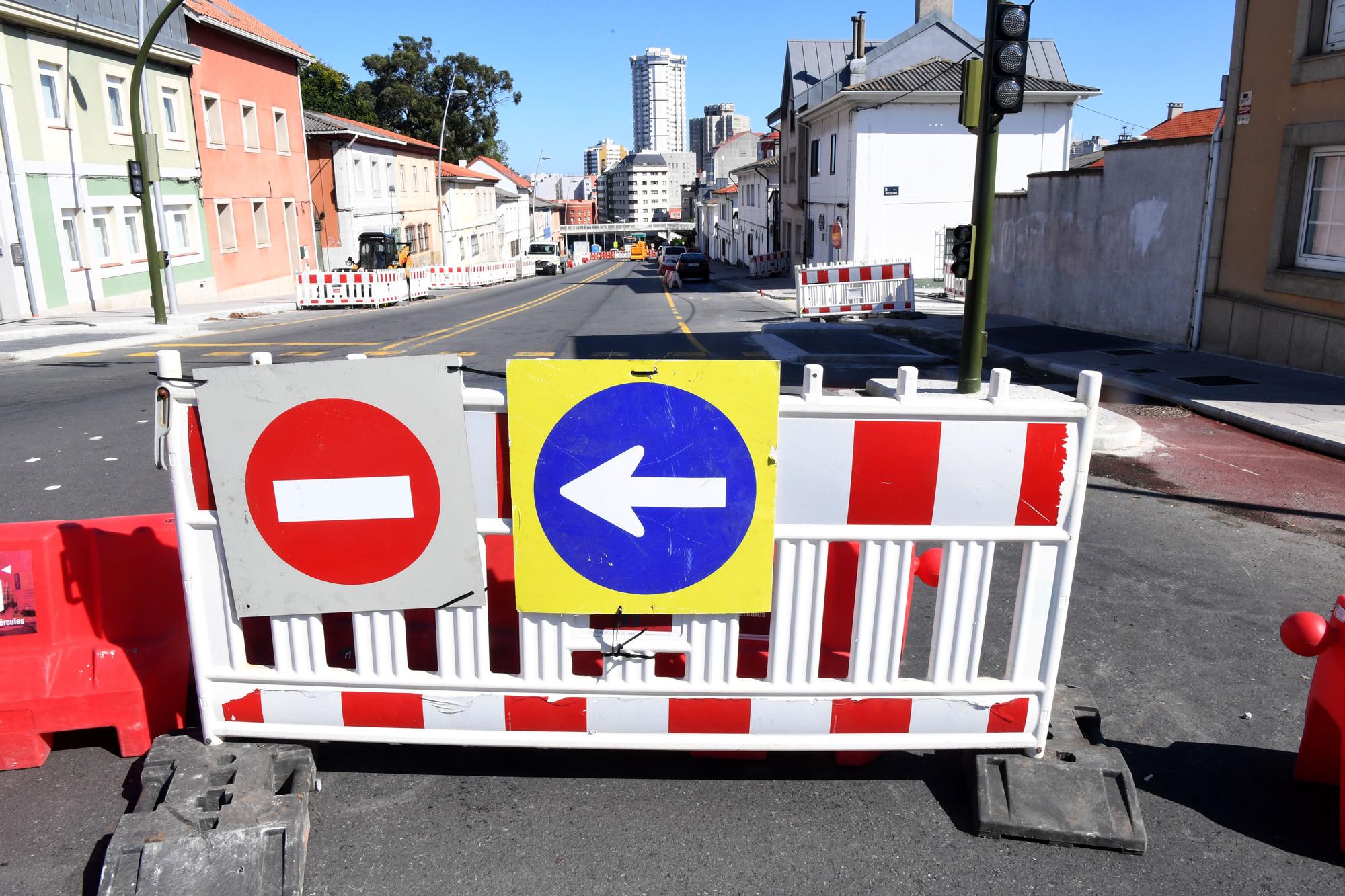 Corte total de un tramo de la avenida de Arteixo del 19 al 23 de septiembre