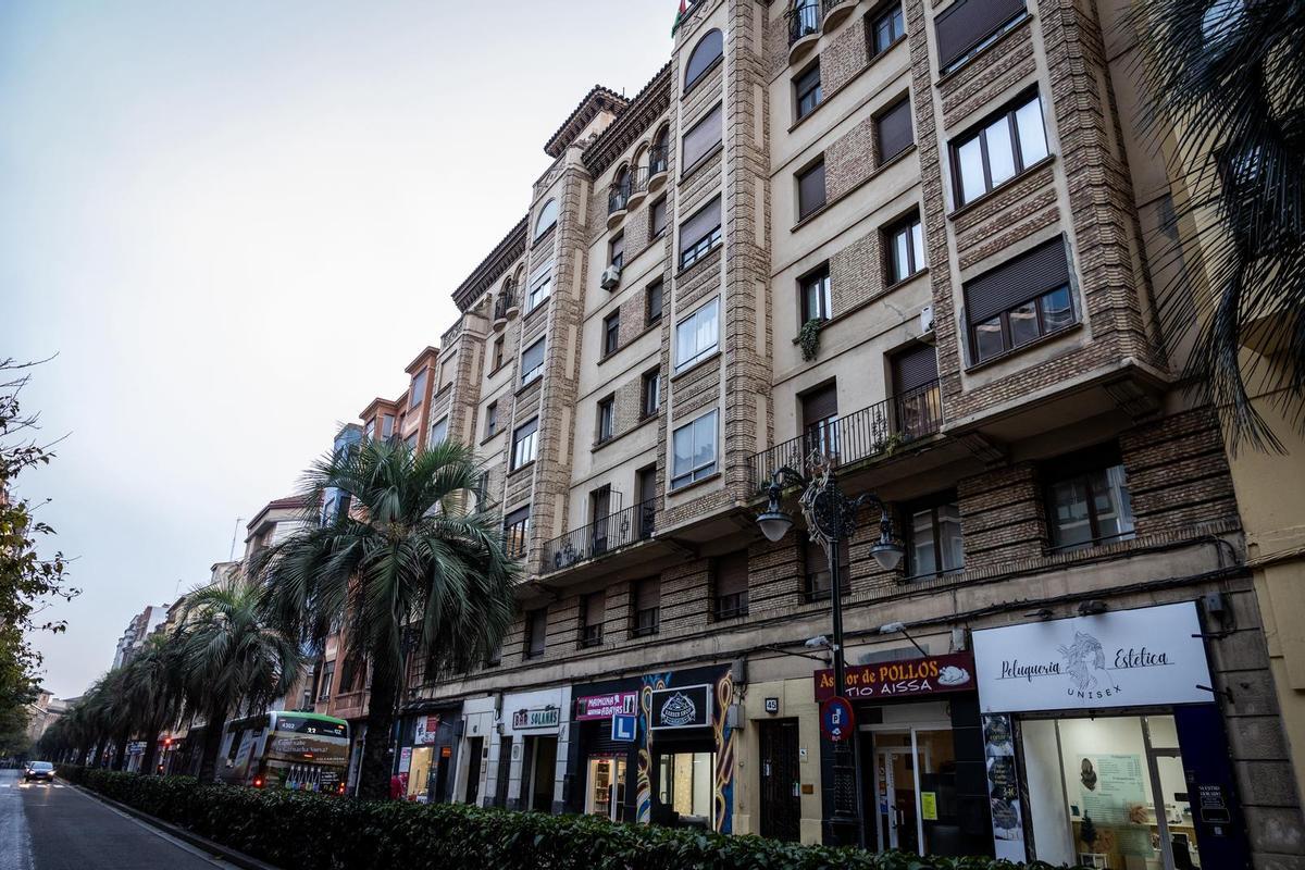La calle Conde Aranda se verá afectada por los cortes al tráfico.