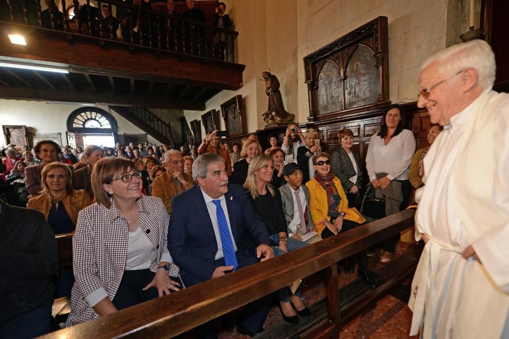 Homenaje al Padre Ángel en La Rebollada