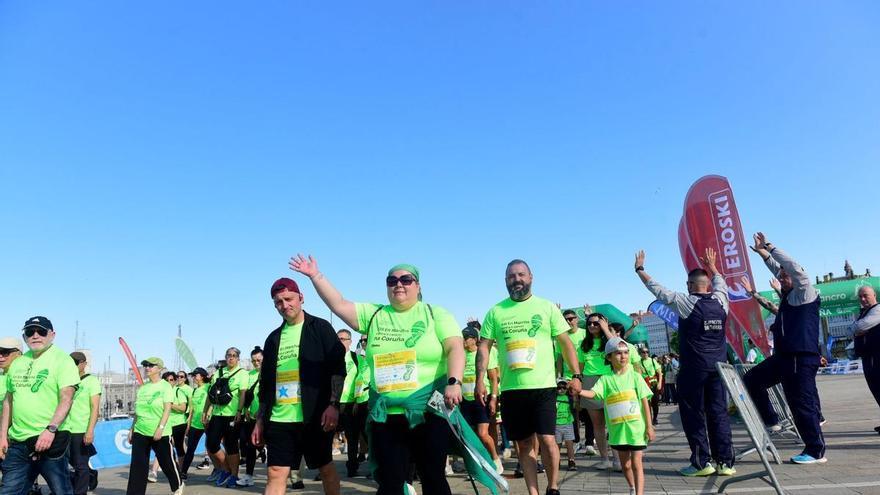 Marea verde contra el cáncer con más de 3.000 personas