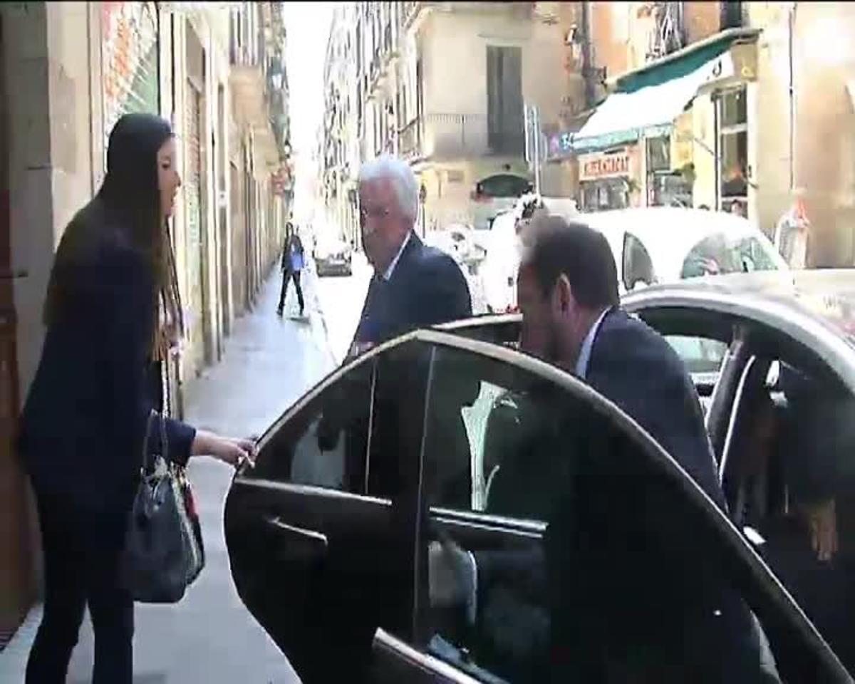 Angel Torres y Bartomeu se vieron en la comida de directivas del Barça-Getafe