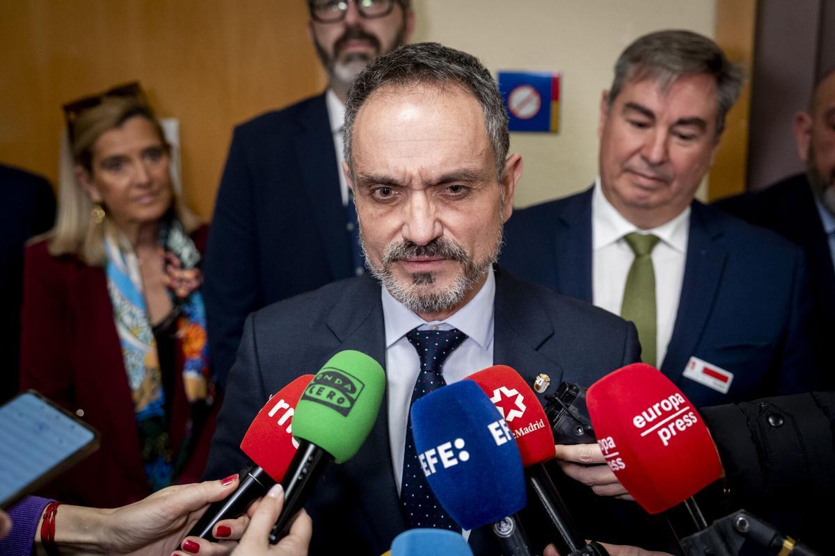 El alcalde de Móstoles, Manuel Bautista.