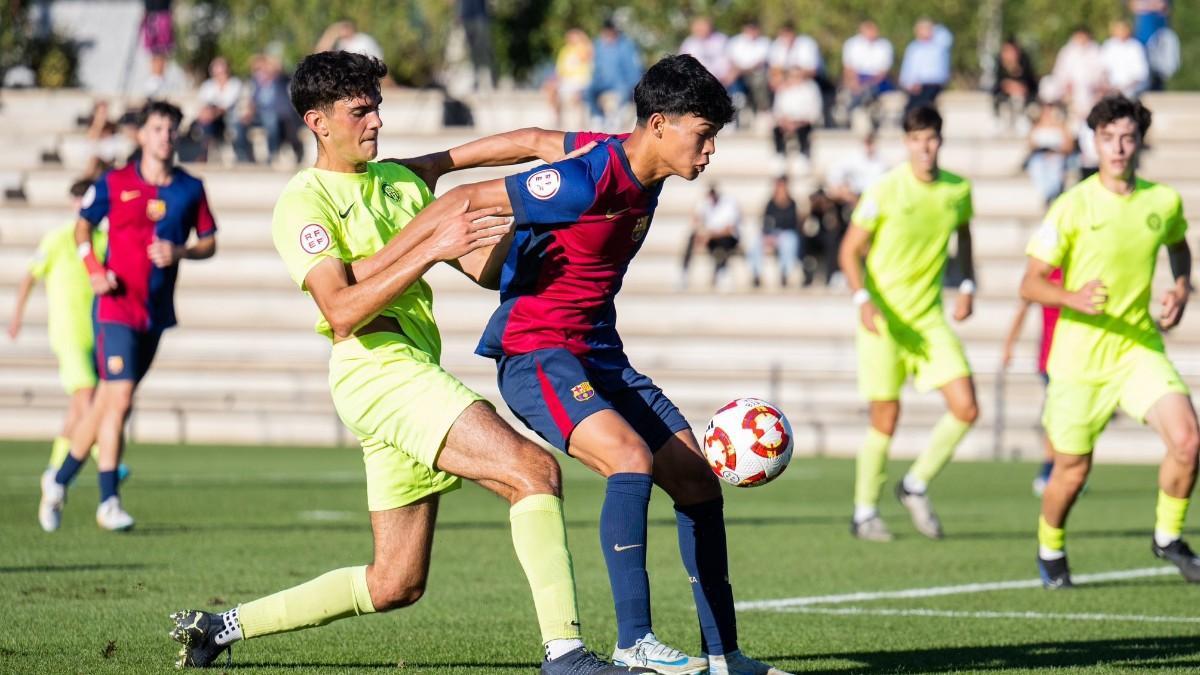 Dro fue uno de los destacados del Juvenil A-Gimnàstic Manresa