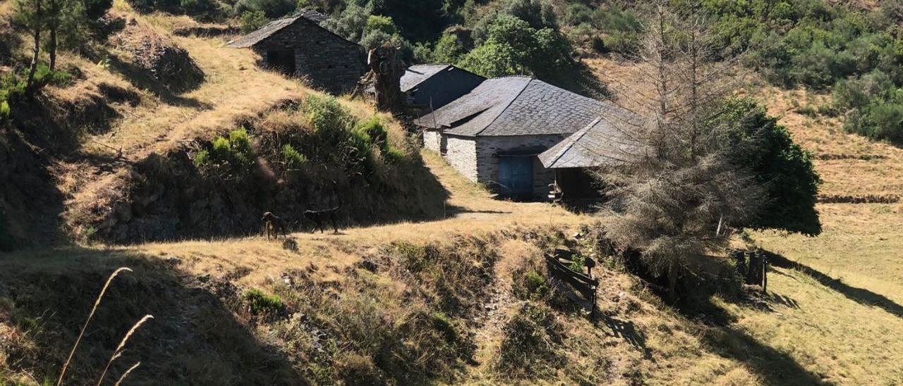 Una aldea abandonada vendida en la provincia de Lugo.