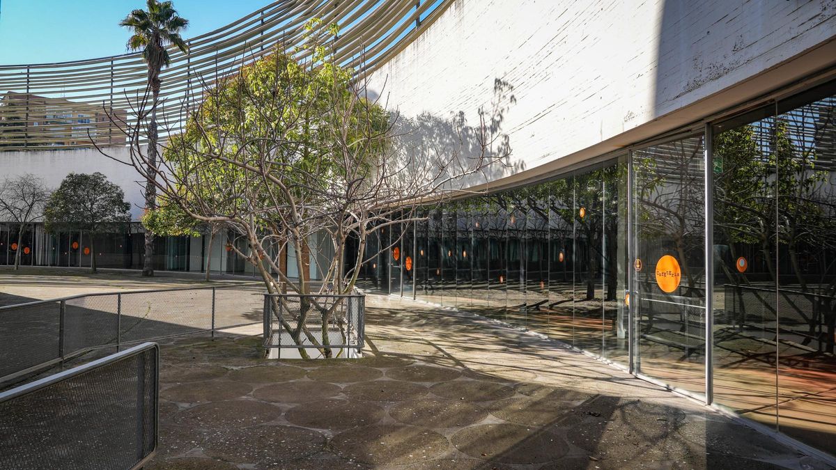 Fotografía de archivo de uno de los espacios del palacio de congresos de Badajoz que se transformará en centro de salud.