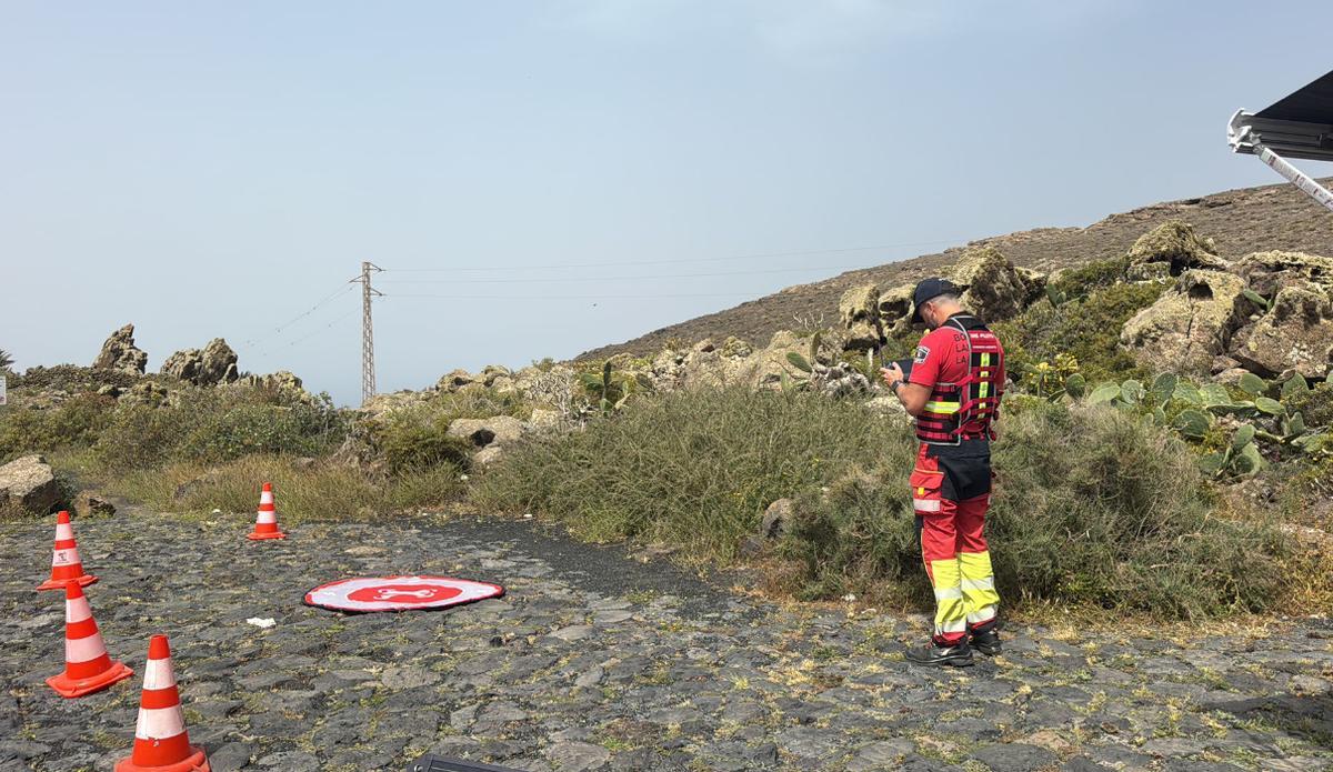 Desaparecido en Lanzarote: así es el amplio dispositivo que lo busca sin resultados