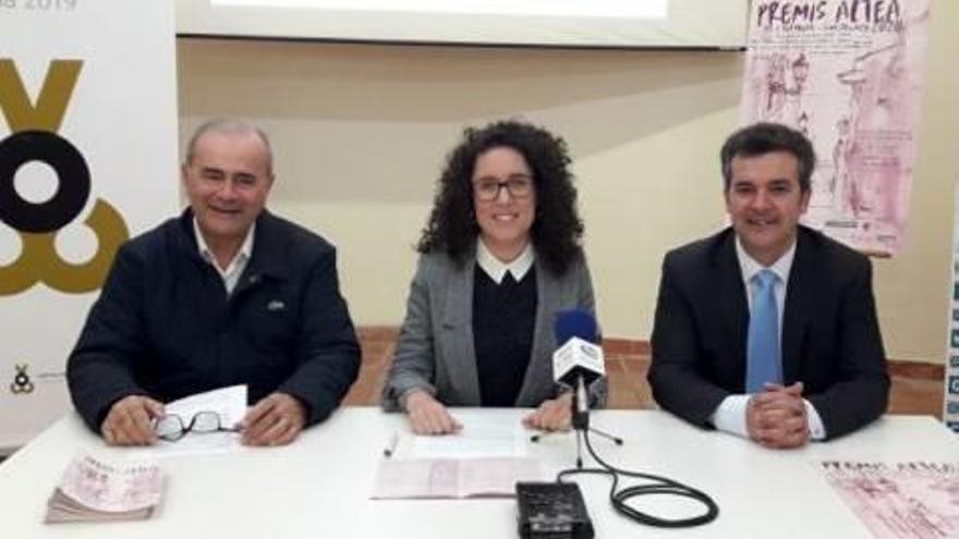 Presentació dels Premis Altea 2020.