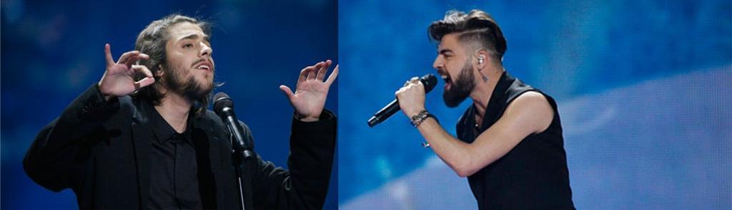 Salvador Sobral y Alex Florea Eurovisón