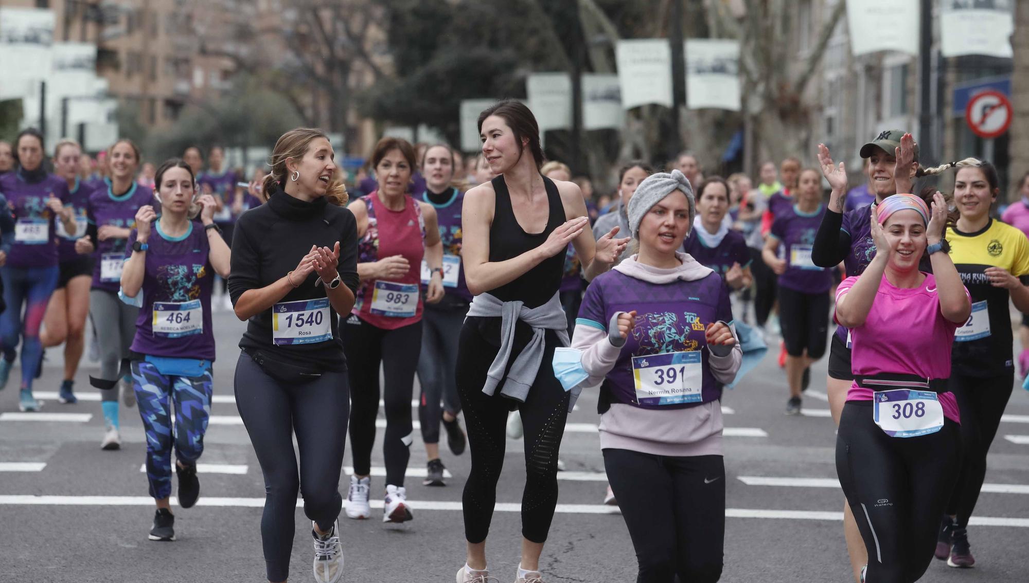 Búscate en la 10 k del Día de la Mujer