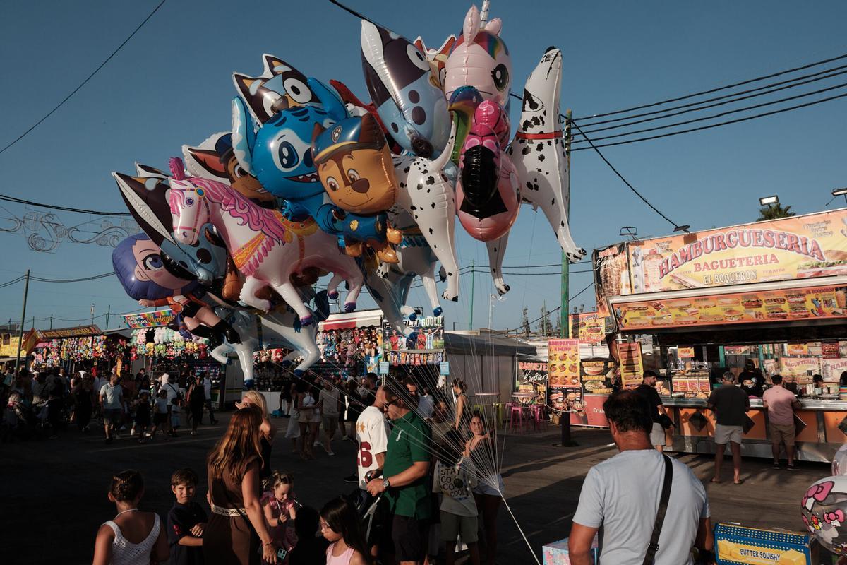 23-08-2026 Málaga, Feria de Málaga. Ultimo dia de atracciones a mitad de precio en celebracion del dia del niño. (Fotografía: Gregorio Marrero)