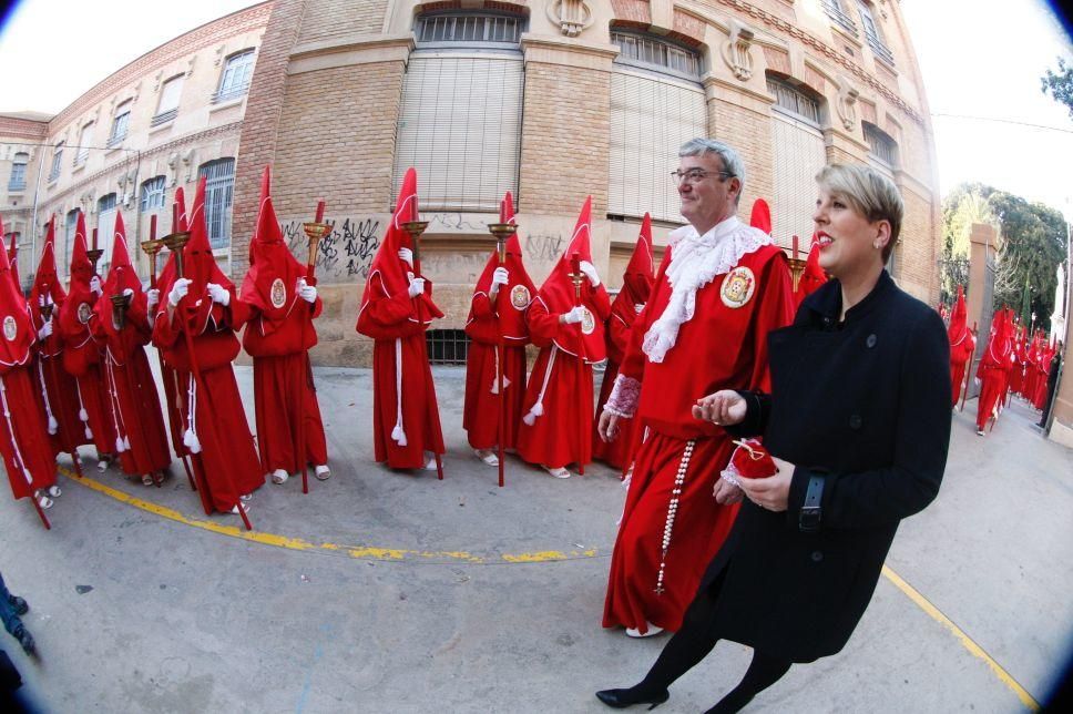 Miércoles Santo 'colorao' en Murcia