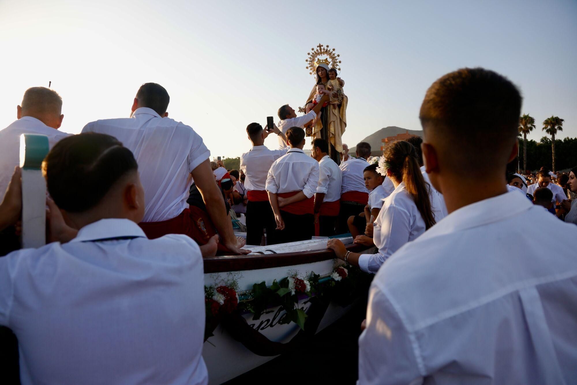 Procesión de la Virgen del Carmen de la barriada de El Palo
