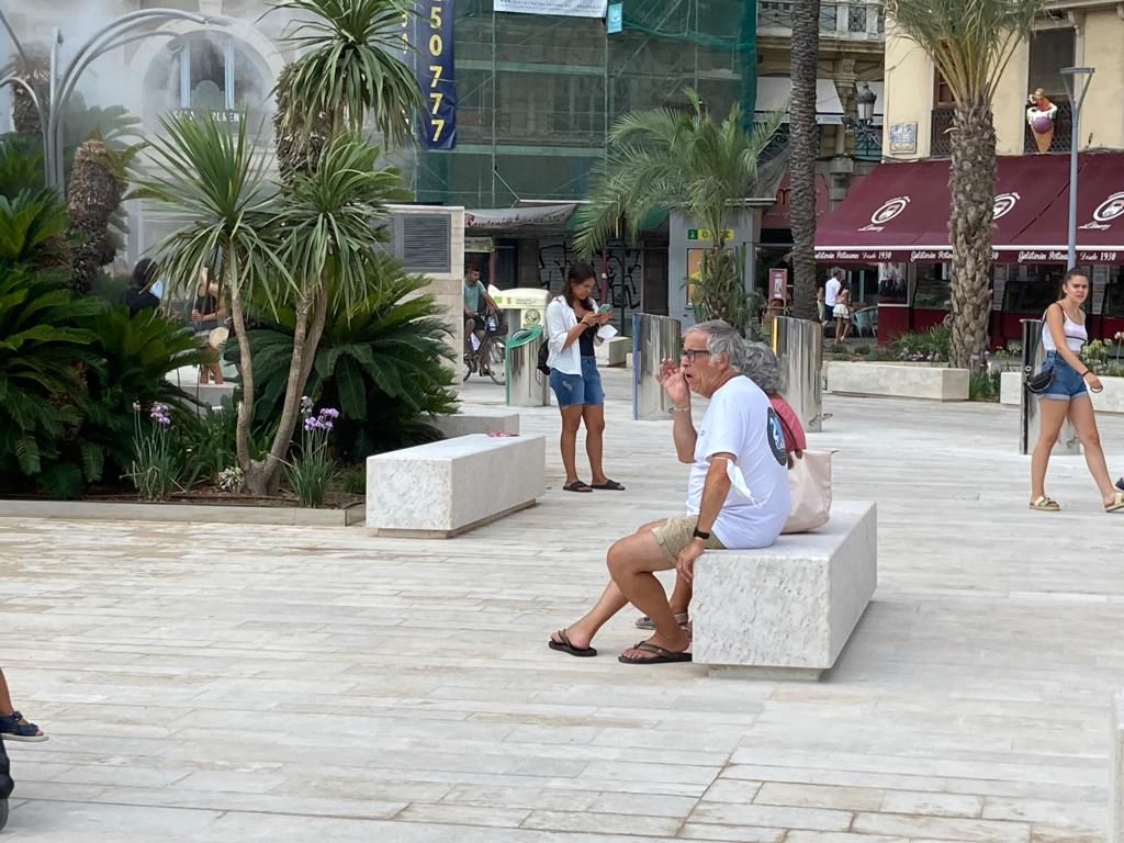 Así luce la nueva Plaza de la Reina tras la reforma integral