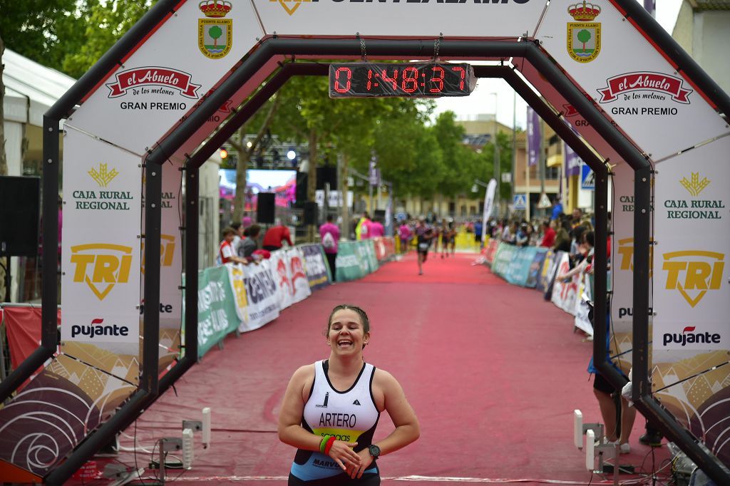 Llegada del triatlón de Fuente Álamo (I)