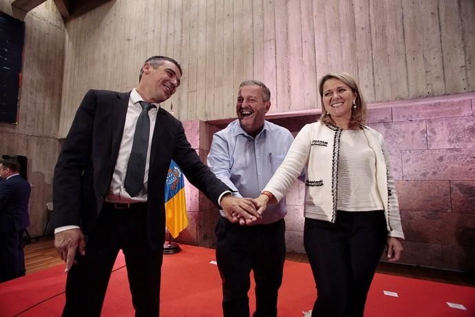 Toma de posesión de los consejeros del Gobierno de Canarias