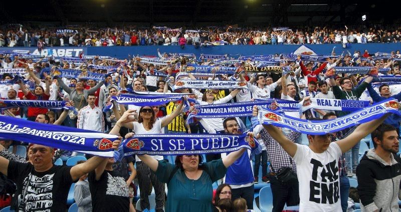La afición eleva al Real Zaragoza