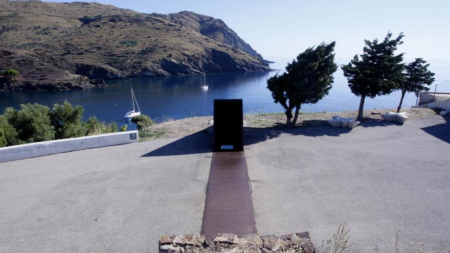 El memorial a Walter Benjamin, a Portbou