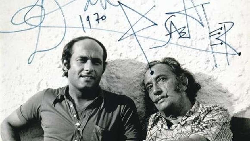 Enrique Sabater y Salvador Dalí. / efe