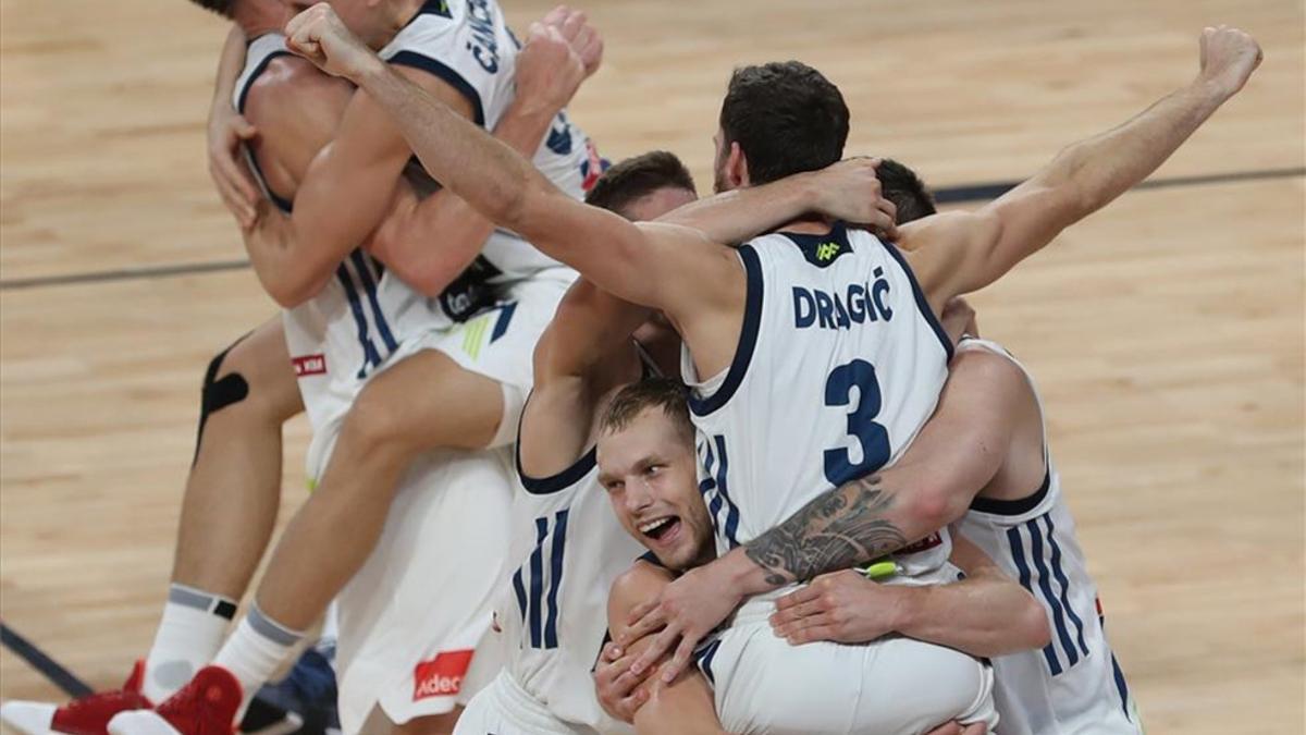 Eslovenia se impuso en la final del Eurobasket a Serbia