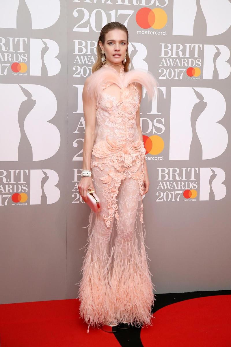 Natalia Vodianova en los 'Brit Awards 2017'