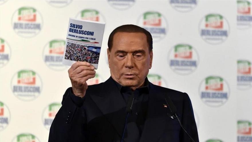 Berlusconi multiplica sus apariciones y promesas en la recta final de la campaña italiana