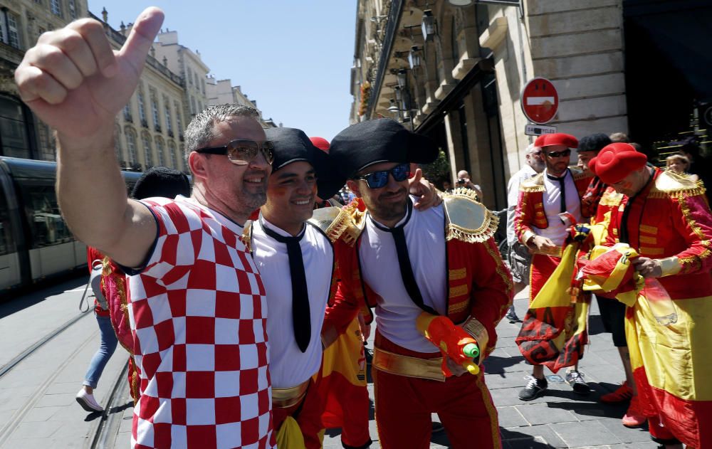 Eurocopa 2016: Los aficionados españoles toman las gradas