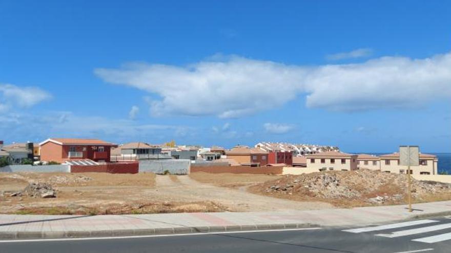 Una de las parcelas donde se prevé la construcción de viviendas públicas, en el sector de La Estrella. | | LP/DLP