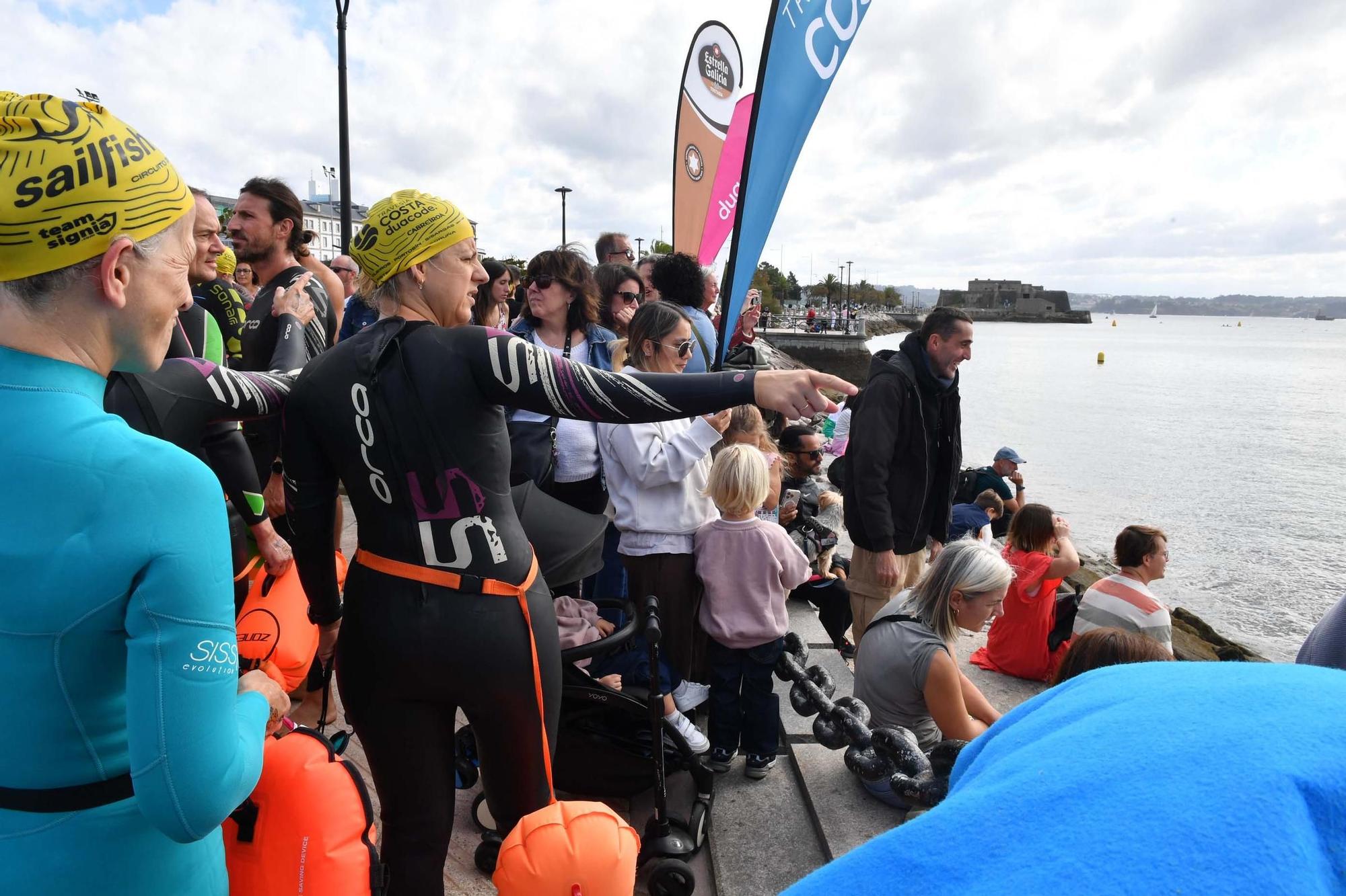 El circuito de aguas abierta Travesía Costa cierra su edición en A Coruña