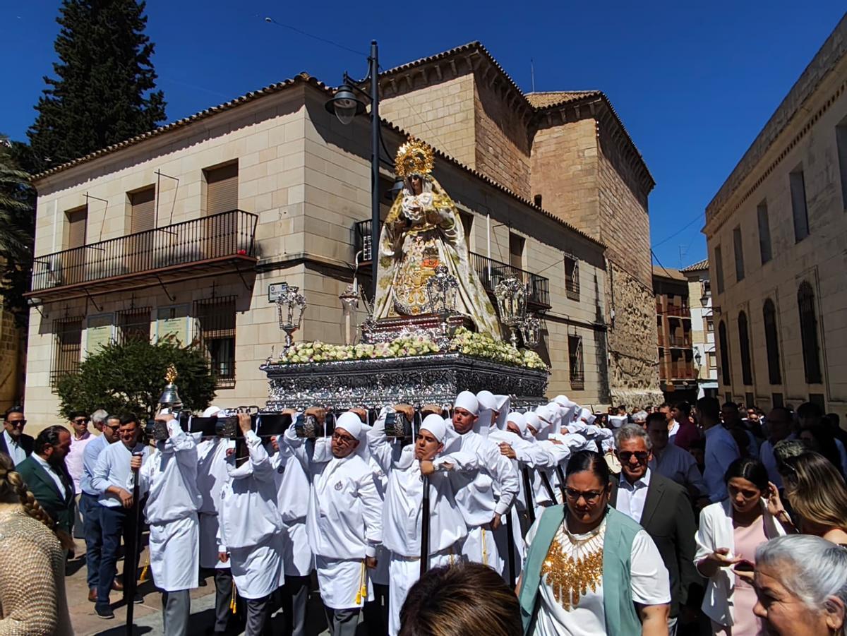 La Virgen de los Ángeles de Lucena.