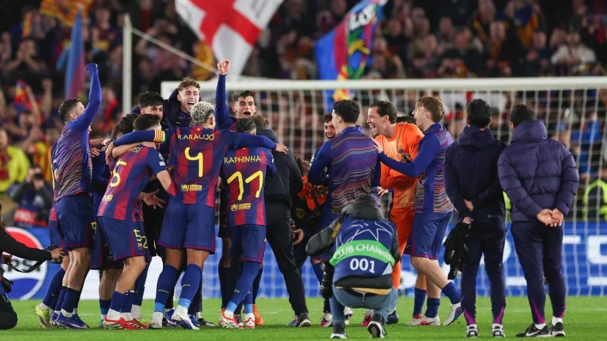 Resumen, goles y highlights del FC Barcelona 7 - 2 Newcastle de la vuelta de octavos de final de la Champions