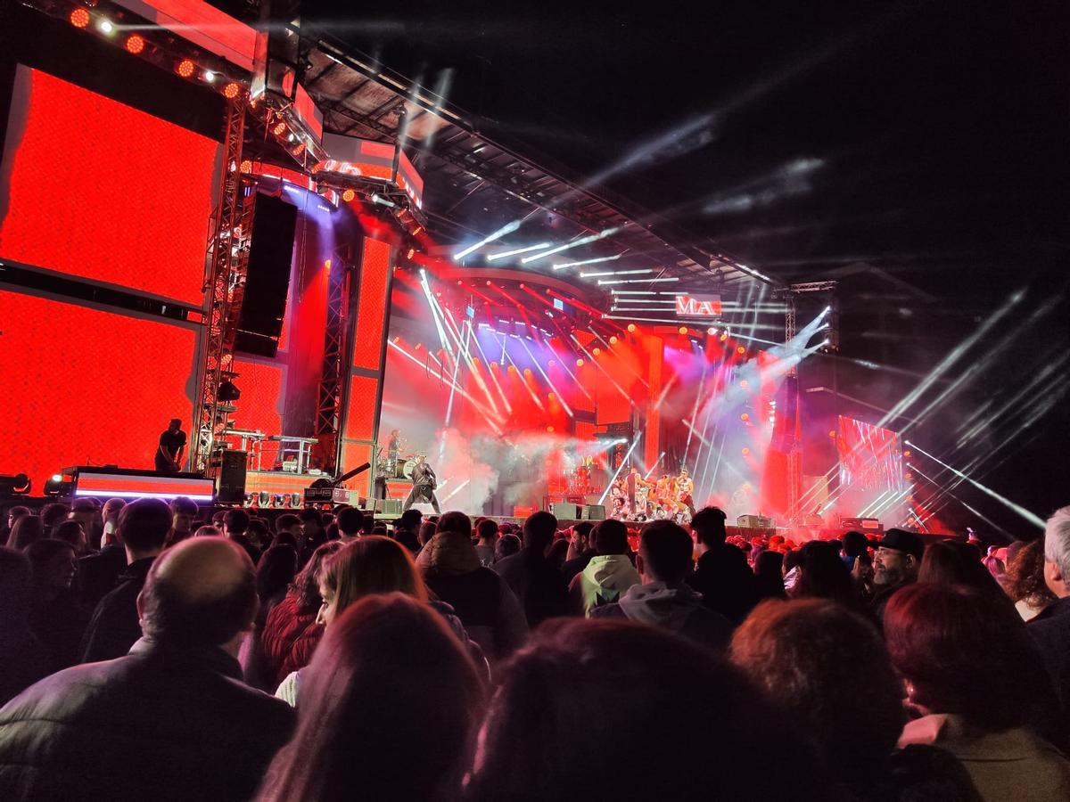 El estreno de la gira de Panorama en Grado, en imágenes