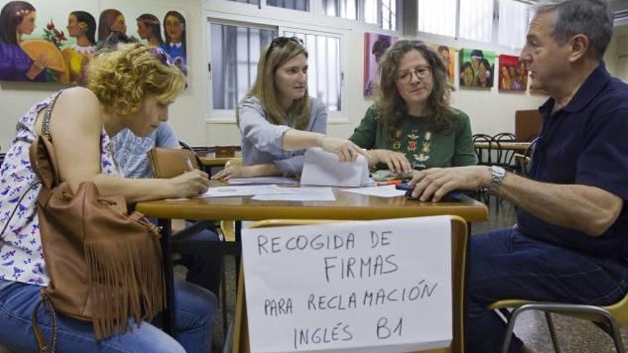 Los afectados por el examen de inglés B1 piden impugnar la prueba y que se repita