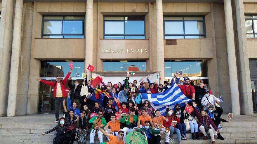De Erasmus por Vila-real: El IES Broch i Llop sumerge a alumnos de Grecia, Turquía e Italia en la cultura mediterránea