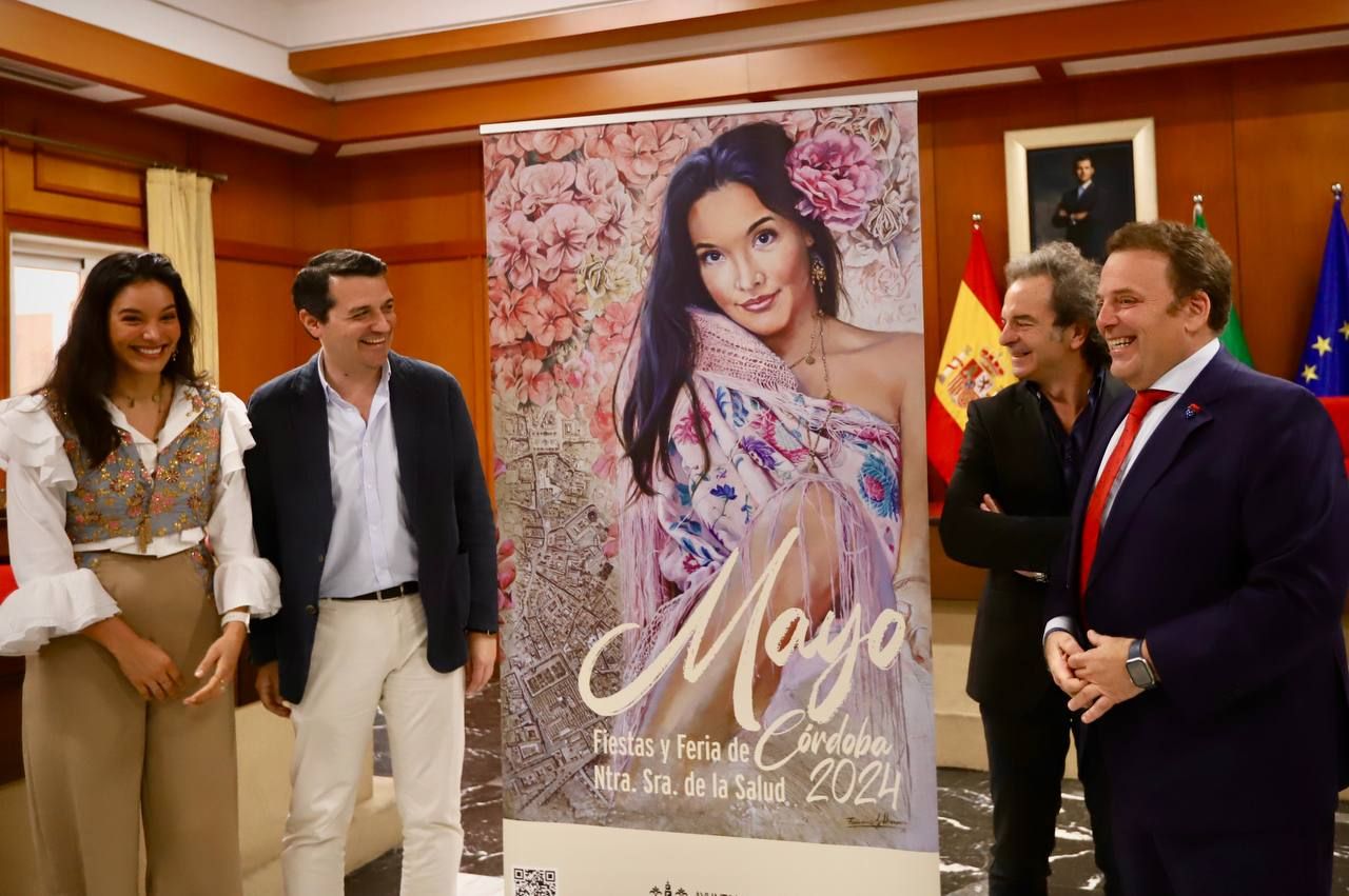 Así es el cartel del Mayo festivo en Córdoba 2024