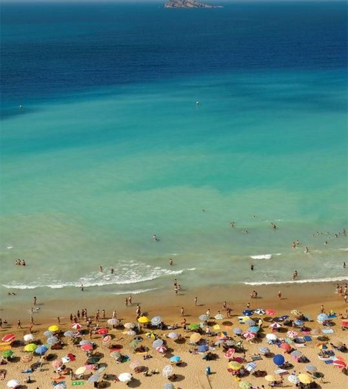 Playa de Benidorm.