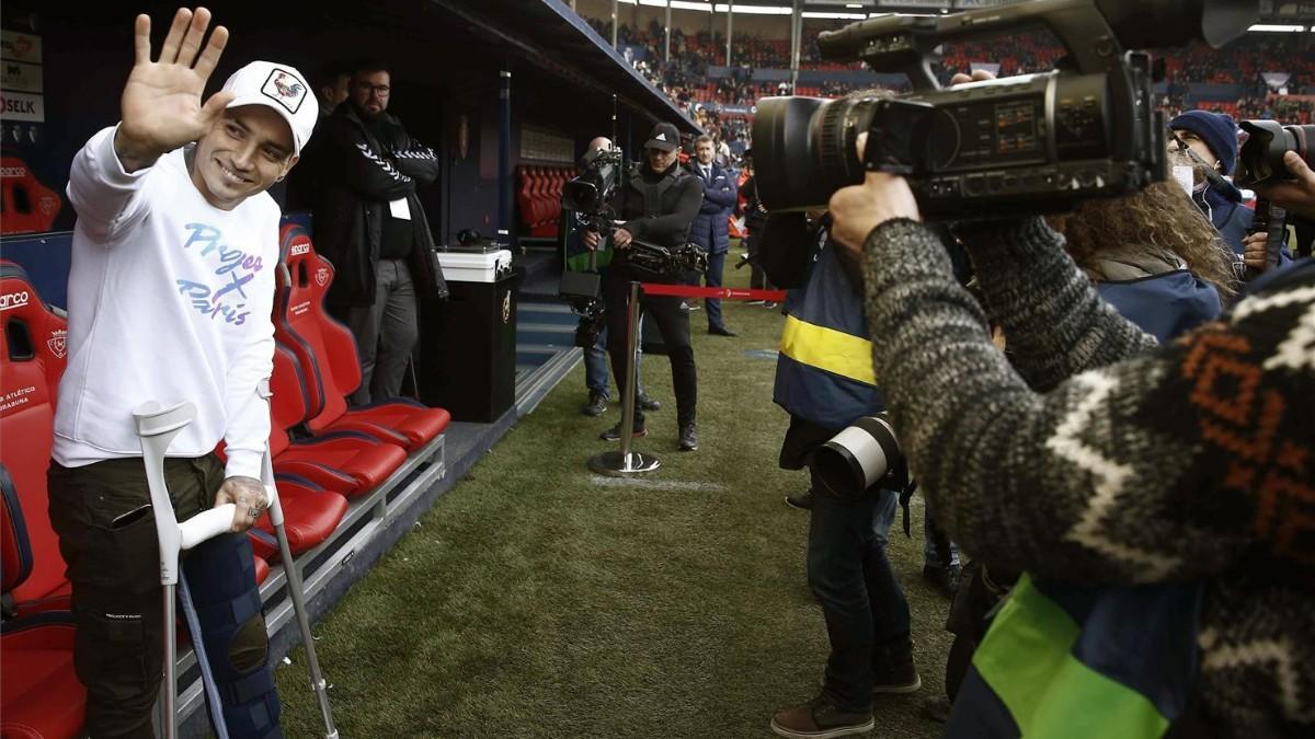 Osasuna 'presenta' el regreso del Chimy: qué ganas de verle marcar de nuevo