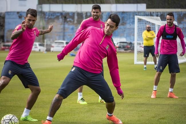 Entrenamiento de la UD Las Palmas