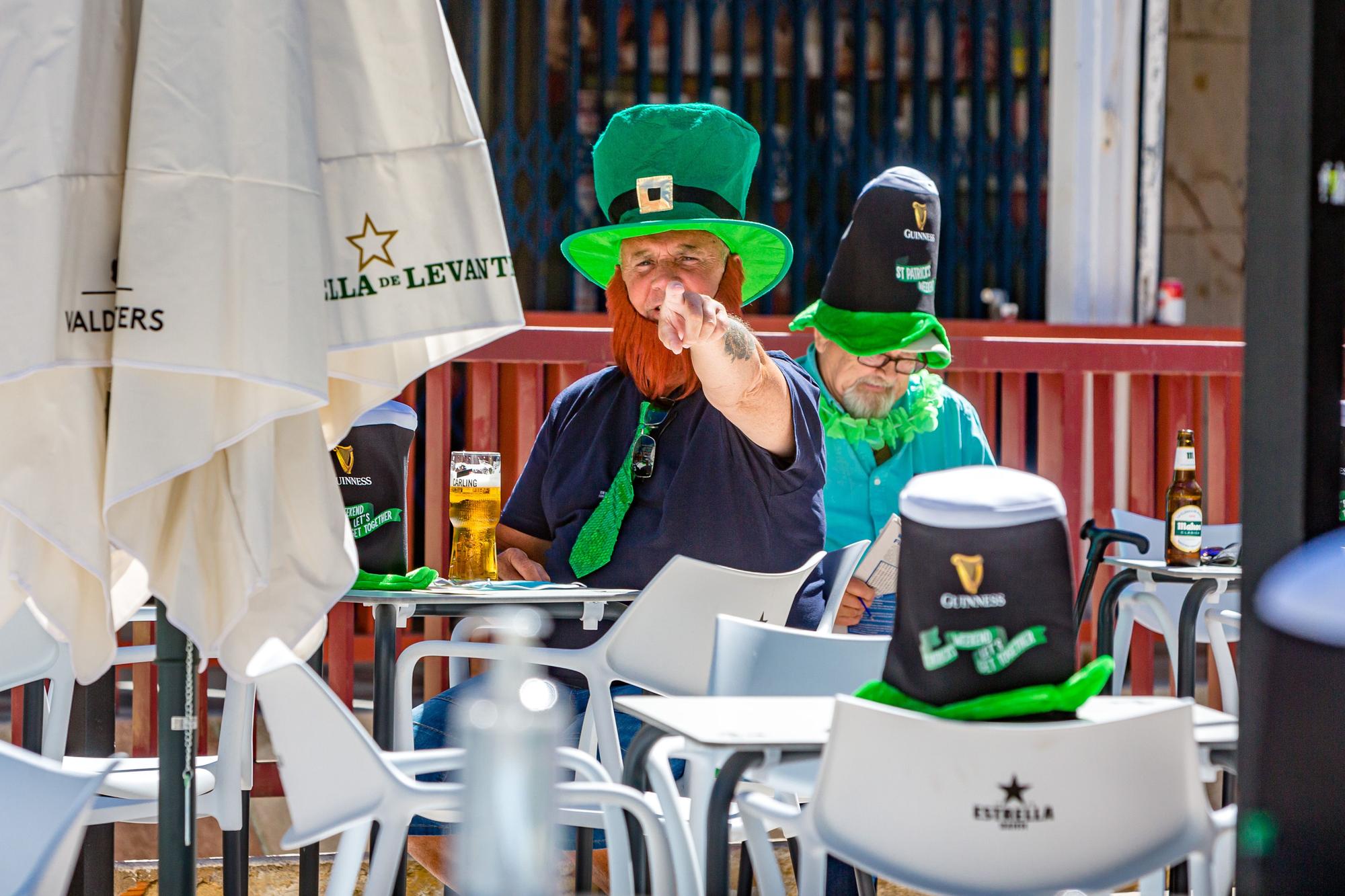 Celebración de St Patrick's Day en Benidorm