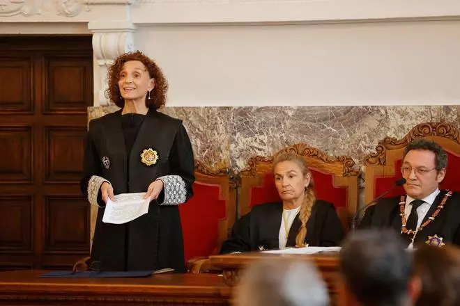 Toma de posesión de Carmen Eiró, primera fiscal superior de Galicia