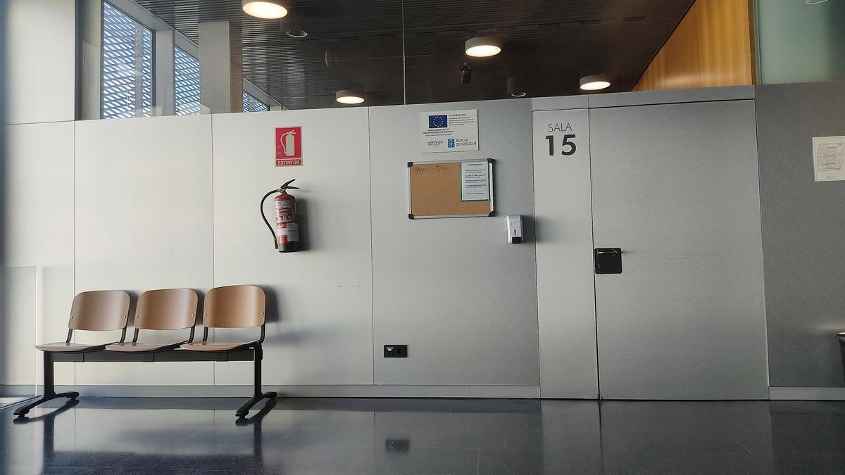 Sala de vistas de un juzgado de lo Penal.