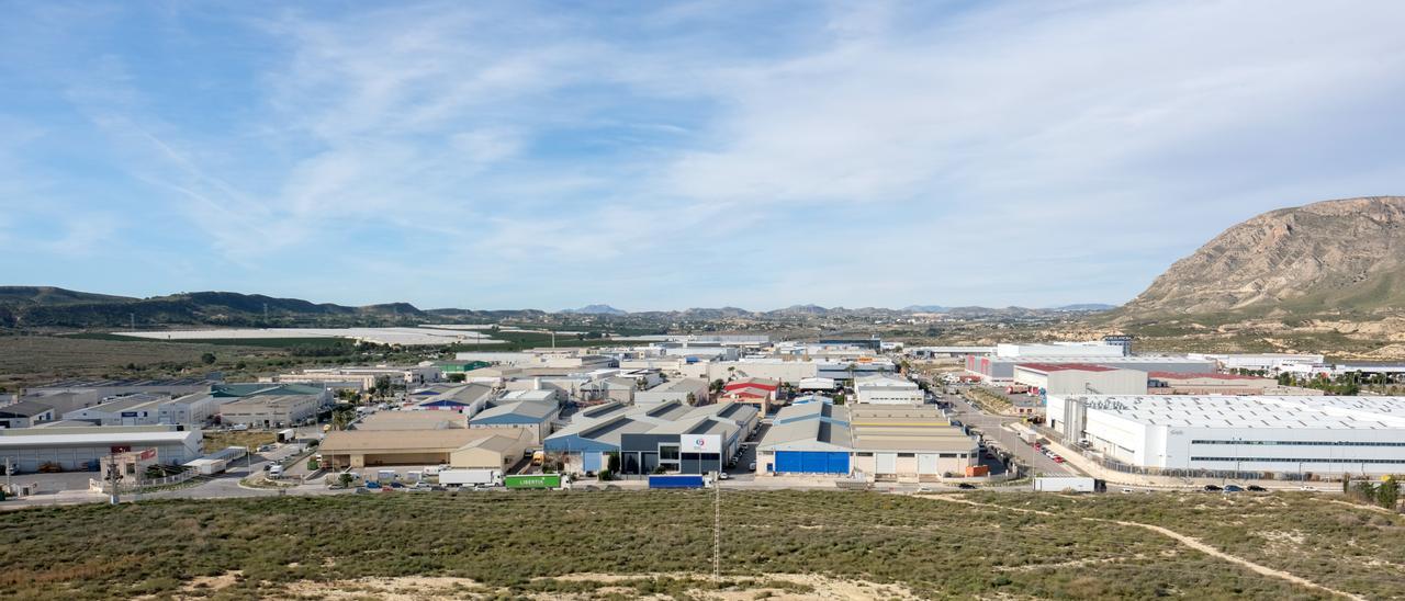 Vista parcial del polígono de las Atalayas en Alicante