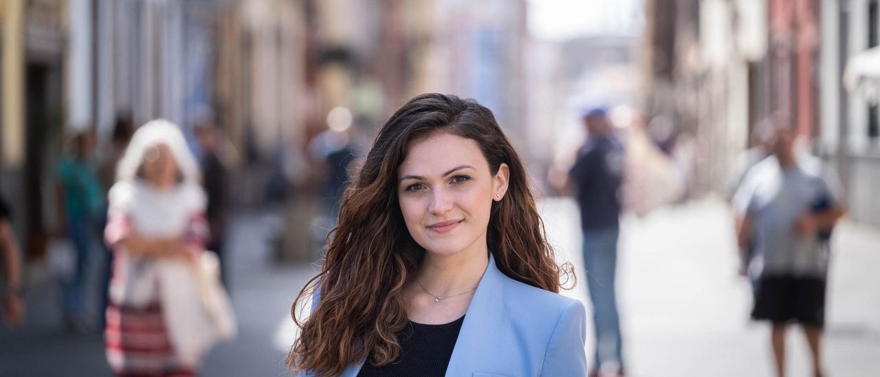 Arianna Fanio, nueva presidenta de la Asociación de Jóvenes Investigadores de Tenerife (Jinte).