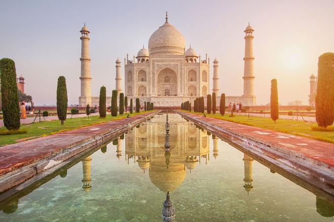 El Taj Mahal, Agra, India