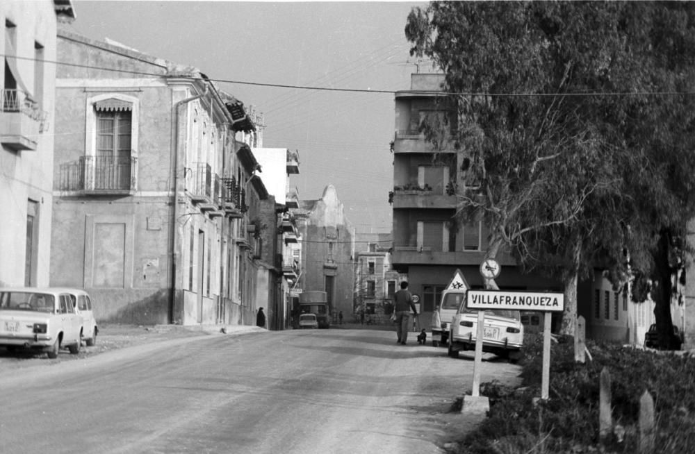 VILLAFRANQUEZA 1973.ENTRADA DE ALICANTE