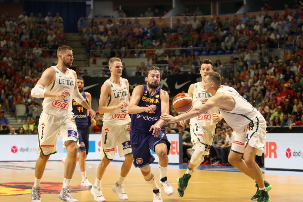 Fotos del España 76-78 Lituania, disputado en el Carpena